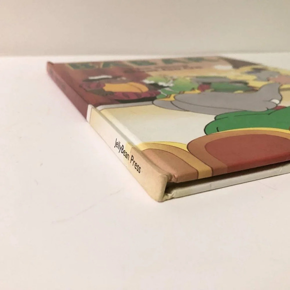 Vtg 1990 Babar The Show Must Go On  Jellybean Press Book - Picture 4 of 16